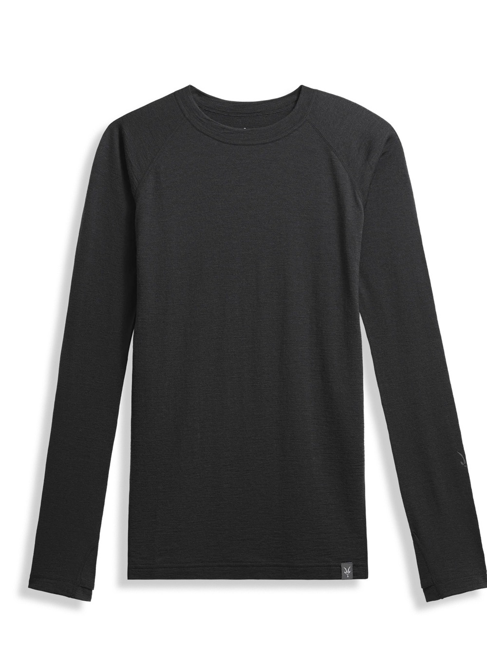 IBEX Women's Woolies Pro Tech Crew in Black NWT